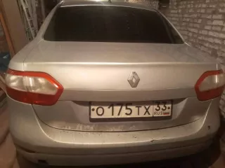 транспортное средство RENAULT FLUENCE, год выпуска 2014, регистрационный знак О175ТХ33,  VIN  X7LLZBR0B50658392. Имущество содержит недостатки: 
1. Установлен неокрашенная  пластм.  облицовка переднего бампера, имеющая разрыва с боков 
2. Порог справа –коррозия, местами сквозная 
3. Заднее крыло…