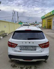 Lada Vesta 2019 года, 106 лс, 172 432 км, VIN XTAGFK330LY390443, г/н В430ЕУ763, легковой универсал, цвет – Белый.