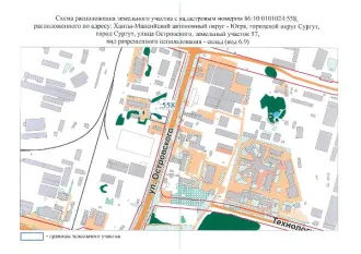 Земельный участок 1091 кв.м Ханты-Мансийский АО Югра ежегодный размер арендной платы за земельный участок с кадастровым номером 86:10:0101024:558, площадь 1091 кв.м, Ханты-Мансийский АО – Югра, город Сургут, улица Островского, земельный участок 57, земли населенных пунктов, территориальная зона - К…