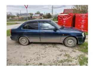 Hyundai Accent, 2007. Автомобиль марки Hyundai модель Accent 2007 г.в. VIN X7MCF41GP7M135641. По предварительному согласованию времени и места по т. 89287671506 по адресу Ростовская обл., р-н Кагальницкий, ст. Кагальницкая, ул. Горького, дом 66.