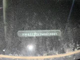 Volkswagen Polo, 2020, VIN – XW8ZZZCKZMG010001