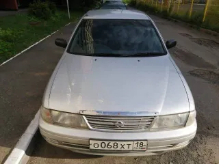 Nissan Sunny 1997 года, 105 лс, пробег 350000 км, АКПП. Седан, модель Sunny, VIN отсутствует, кузов FB14509346, госномер О068XT18.