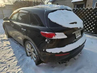 Infiniti FX 2003, 315 км, 300000 км, полный привод, АКПП. Легковой автомобиль, марка: INFINITI, модель: FX45 AWD, год изготовления: 2003, VIN: JNRBS08W83X000402, ПТС: 73НК546462, г/н: 11.02.2014.