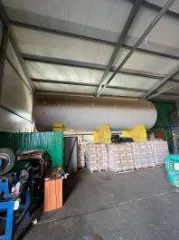 Единый имущественный комплекс: Линия подготовки сырья, сушильная камера ленточного типа для сушки отходов лесопиления модель BTLA-80, водогрейная производственная котельная установка мощностью 6 МВт, технологическая линия по производству пеллет, линия гранулирования и упаковки древесных гранул…