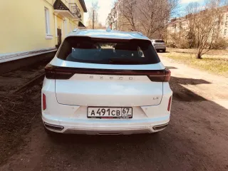Exeed LX 2024, идентификационный номер (VIN): LVTDB21B8RE030952, цвет белый.