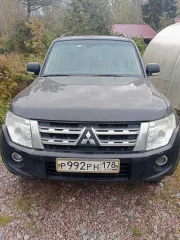 Mitsubishi Pajero 3.0, 2013, цвет: черный, мощность двигателя, л. с. (кВт): 131/178.0. Обращаю внимание, что автомобиль находился в эксплуатации и является бывшим в употреблении; может иметь скрытые недостатки (неисправности), которые являются следствием эксплуатационных дефектов или естественного…