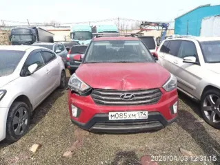 Hyundai CRETA, 2017, VIN Z94G2811BJR073465, 123 лс, 90000 км. Автомобиль после ДТП. Состояние - требует ремонта.