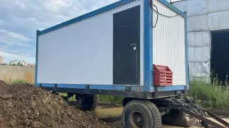 Вагон-дом А60, Вагон АПВО, Дом-вагон, расположенные по адресу: Республика Саха (Якутия), г. Мирный, ул. Советская, земельный участок 7в