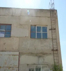Здание растворно-бетонного узла общей полезной площадью 334,6 кв.м.