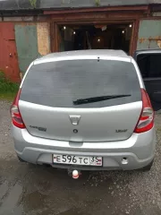 Легковой автомобиль Dacia Sandero год изготовления: 2009, цвет: серебристый, VIN: UU1BSDBNH41395213, ПТС: 35УВ 928060, г/н: Е596ТС35, мощность двигателя, л.с. (кВт): 75 (55), объем двигателя, куб. см. 1149, тип двигателя: бензиновый