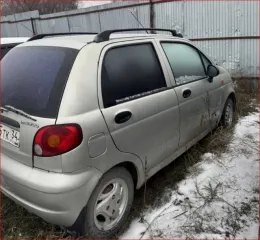 Daewoo Matiz 2008, 51 л.с., автомобиль легковой, марка: DAEWOO, модель: MATIZ, VIN: XWB4A11CD8A155230, гос. рег. номер: А445ТК34, год изготовления: 2008