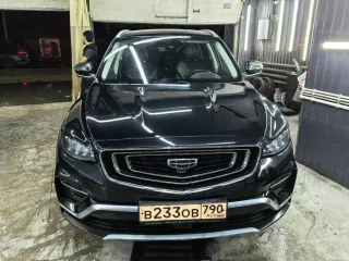 Geely Atlas Pro, 2022 года, 177 лс, 131505 км, АКПП, идентификационный номер (VIN) Y4K8722D8NB303813, черного цвета, объем: 1477 см³, мощность: 176 л.с.