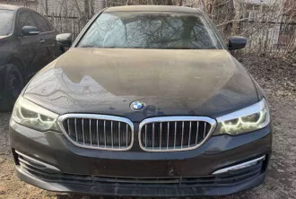 Лот №1 Легковой автомобиль BMW 520I VIN X4XJA19480WC06408 2018 года выпуска, черный. На ходу, документы и ключи в наличии.