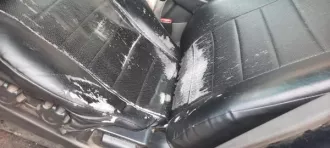 Транспортное средство Mitsubishi Pajero, 2003 года выпуска, государственный номер У477РН76, цвет - черный, VIN JMBLYV78W4J002723, объем двигателя - 3200 куб. см, мощность двигателя - 121,4 кВт/165 л.с. Состояние транспортного средства: отсутствует задняя правая фара, арка задней левой дверцы сгнила…