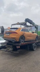 Audi Q8 2018 года, 340 лс, АКПП. Легковой автомобиль универсал Audi Q8, 2018 г.в., цвет: ОРАНЖЕВЫЙ, г/н: О808МР98, VIN: WAUZZZF18KD012732.