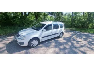 Lada Largus 2013 года, 104 л.с., 107410 км. Автомобиль легковой, марка: Лада KS0Y5L, модель: Лада Ларгус, VIN: XTAKS0Y5LD0733982, гос. рег. номер: О997ЕА126, год изготовления: 2013.