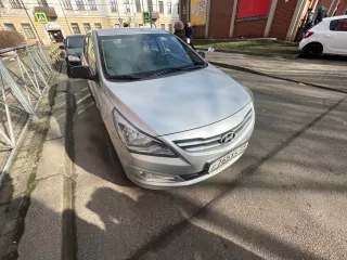 Автомобиль Hyundai Solaris 2016 года выпуска, VIN Z94CT41CAHR522362, государственный номер Р765ХК39, цвет серебристый.