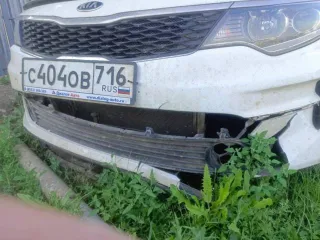 Kia Optima 2017 года, 149.5 л.с., пробег 200119 км. Автомобиль легковой, марка и модель: Kia JF (Optima), VIN: XWEGT411BJ0001919, государственный регистрационный номер: С404ОВ716, год изготовления: 2017. Транспортное средство имеет повреждения.