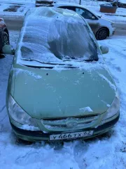 Хендэ Getz GL 1.4 MT. Год выпуска: 2008. Идентификационный номер (VIN): KMHBT51DP8U791937. Цвет кузова: светло-зеленый.