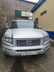 Honda Ridgeline, 2006, цвет серый, госномер В969МУ41, VIN 2HJYK16487H512426. Легковой универсал, год выпуска 2006, марка Honda, модель Ridgeline.
