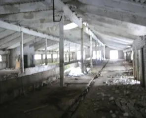 Здание растворно-бетонного узла общей полезной площадью 334,6 кв.м.