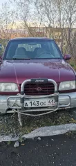 Легковой автомобиль, марка КИА SPORTAGE, модель:, год изготовления: 1995, цвет: вишневый, изготовитель  страна : Россия, двигатель № FE 320110: , мощность двигателя, 130 л. с.  кВт : 96 рабочий объем двигателя, 1998 куб. см: разрешенная максимальная масса 2350 кг, масса без нагрузки 1700 кг…