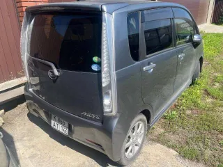 Daihatsu Move 2013, серый, хэтчбек. Год выпуска 2013, VIN LA100S-1045574, пробег 214390 км, госномер К865АТ122. Техническое состояние: повреждения на переднем бампере.