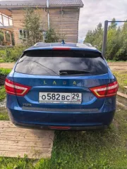 Lada Vesta, 2020 года, 106 лс, 60599 км, VIN ХТАGFK110MY493613, цвет: синий.