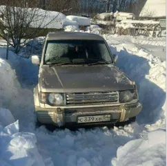 Mitsubishi Pajero, 1993 года, 150 лс, 381954 км, полный привод, Транспортное средство МИЦУБИСИ ПАДЖЕРО, 1993 года выпуска, идентификационный номер (VIN) отсутствует, шасси (рама) V43-4009860, цвет кузова серебристый белый, тип двигателя бензиновый, мощность двигателя 150 л.с., объем двигателя 2972…