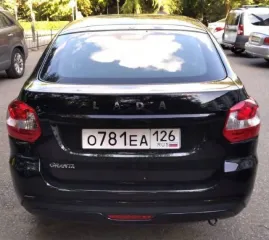 Lada Granta 2024 года, 89 л.с., 7211 км. Автомобиль легковой, марка: LADA GRANTA, модель: LADA GRANTA, VIN: XTA219140S0584951, гос. рег. номер: О781ЕА126, год изготовления: 2024