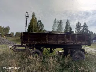 прицеп тракторный 2ПТС-4 прицеп тракторный 2ПТС-4, 1998 года выпуска, заводской номер машины (рамы) 100460, государственный регистрационный номер 8228МА24, ПТС ВВ 059875 
Год выпуска: 1998 
Марка: Прицеп тракторный 2ПТС-4 
Модель: Прицеп тракторный 2ПТС-4 
VIN (заводской) номер: 100460 
Назначение…