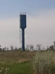 Водонапорная башня Рожновского 25 м. Адрес: Россия, Ростовская область, Аксайский район, земельный массив АО Октябрьское, поле № 30 и скважина КП Любовь.