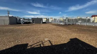 Кровля ТЦ Zvezdny 2120.9 м² Уфа Нежилые помещения технического этажа на поэтажном плане 1, 12, 12а, 13-18 четырехэтажного с техническим этажом отдельно стоящего нежилого здания по адресу: г Уфа, р-н Октябрьский, ул. Академика Королева, д. 14, кадастровый номер 02:55:020503:3332, общей площадью 2…