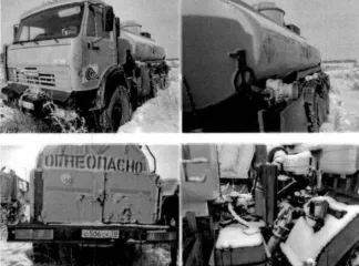 Автоцистерна НЕФАЗ 66062-10, номер ХТС43118КА2377540, 2010 г.в. Разобран.