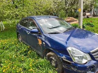 Легковой автомобиль Nissan Almera 2013 год синий VIN Z8NAJL00050058856