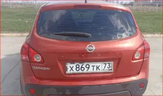 Nissan Qashqai 2007 года, 141 л.с., пробег 283079 км, АКПП. VIN: SJNFBAJ10U1051554, госномер Х869ТК73.