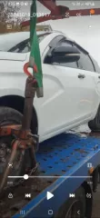 Lada Vesta 2021г.в, VIN XTAGFK440NY601467, цвет белый, мощность двигателя 112,8 л.с., пробег 60 196 км. Неисправна АКП, повреждены передний и задний бампера, правого порога, переднего левого крыла. Водительская дверь снаружи не открывается.
