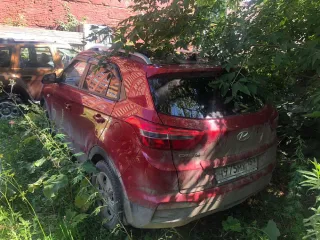Hyundai Creta, VIN Z94G2811CMR321541, год выпуска 2021, пробег около 90 000 км, мощность 88,7 л.с., цвет Красный, двигатель 1591 куб.см, коробка передач механическая, руль левый, состояние технически исправен.