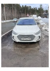 Hyundai Elantra 2017 Автомобиль легковой HYUNDAI ELANTRA, 2017 г.в.,VIN XWEDB41CAH0000776 На Имущество зарегистрировано ограничение (обременение) права: находится в залоге у ПАО "Сбербанк России". Обращаю внимание, что сломан передний бампер, замяты два порога, автомобиль на летней резине…