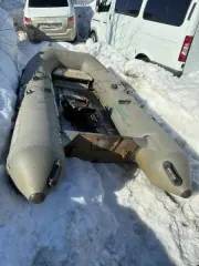 Лодка Prof Marine с подвесным мотором Parsun, весла 2шт