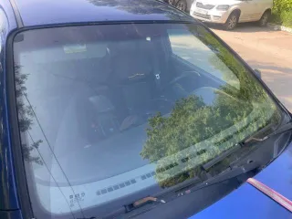 Chevrolet Lacetti 2009 года выпуска, синий цвет. VIN: XUUNA196J9C001296.