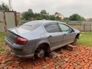 Peugeot 407, 2006, VIN: VF36D6FYC21494493, серый.