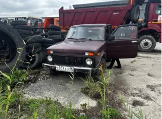 LADA 212140 4x4 2010 года, VIN: XTA212140A1976133, регистрационный знак С857УО86. Цвет кузова – темно-вишневый. Категория ТС-В. Объем двигателя 1690 куб.см, мощность 59.5 кВт (80.9 л.с.), тип двигателя – бензиновый.