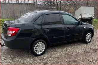 Lada Granta 2018 года, 87 л.с., пробег 162 963 км. Автомобиль легковой, модель LADA GRANTA, VIN XTA219010J0543366, госномер А779СН716. Год изготовления 2018. Транспортное средство имеет повреждения.