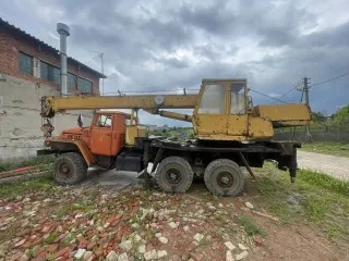 Урал-анкс-3574 грузовой, автокран 1994 года, VIN X1P555700P0046080, пробег 60 929 тыс. км, гос. № У727МА 50
