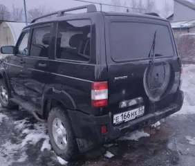 Лот №1. Легковой автомобиль, марка: UAZ, модель: PATRIOT, год изготовления: 2012, цвет: Авантюрин Металлик, VIN: ХТТ316300С0024475, ПТС: 73НО 234761, г/н: Е166НХ53, изготовитель  страна : Россия, модель двигателя: 409040, тип двигателя: бензиновый, двигатель №: С3043540, мощность двигателя, л. с. …