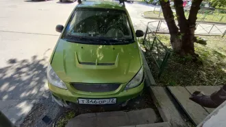 HYUNDAI GETZ GL 1.1, 2007, транспортное средство HYUNDAI, модель GETZ GL 1.1, тип: легковой комби (хэтчбек), 2007 г.в., VIN: KMHBT51GP7U701033, цвет светло-зеленый.