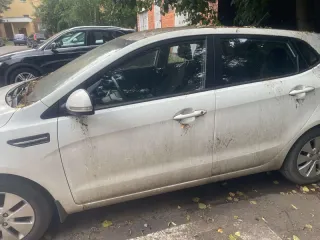 Kia Rio 2013, автомобиль марки Kia модель Rio 2013 года выпуска, VIN номер Z94CC51BBDR028370, ознакомление по телефону: +79193309310 в рабочие дни с 10:00 до 18:00, по адресу: Московская область, город Видное, микрорайон Солнечный, дом 3, подъезд 4.