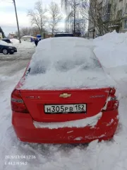 Шевроле Авео 2010 года, 101 л.с., АКПП. Регистрационный знак Н305РВ152. VIN: XUUSF69W9B0002469. Седан, цвет красный. Свидетельство ТС №5253127977, ПТС №52ОВ628939.
