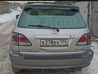 лот №1: легковой автомобиль, марка: лексус, модель: rx 300, год изготовления: 2002 г.в., цвет: серебристый, vin: jtjhf10u320258720, птс: 74 то 013048, г/н: е278ек174, тип двигателя: бензиновый, мощность двигателя, л. с.  квт : 220  162 , рабочий объем двигателя, куб. см: 2995, экологический класс…